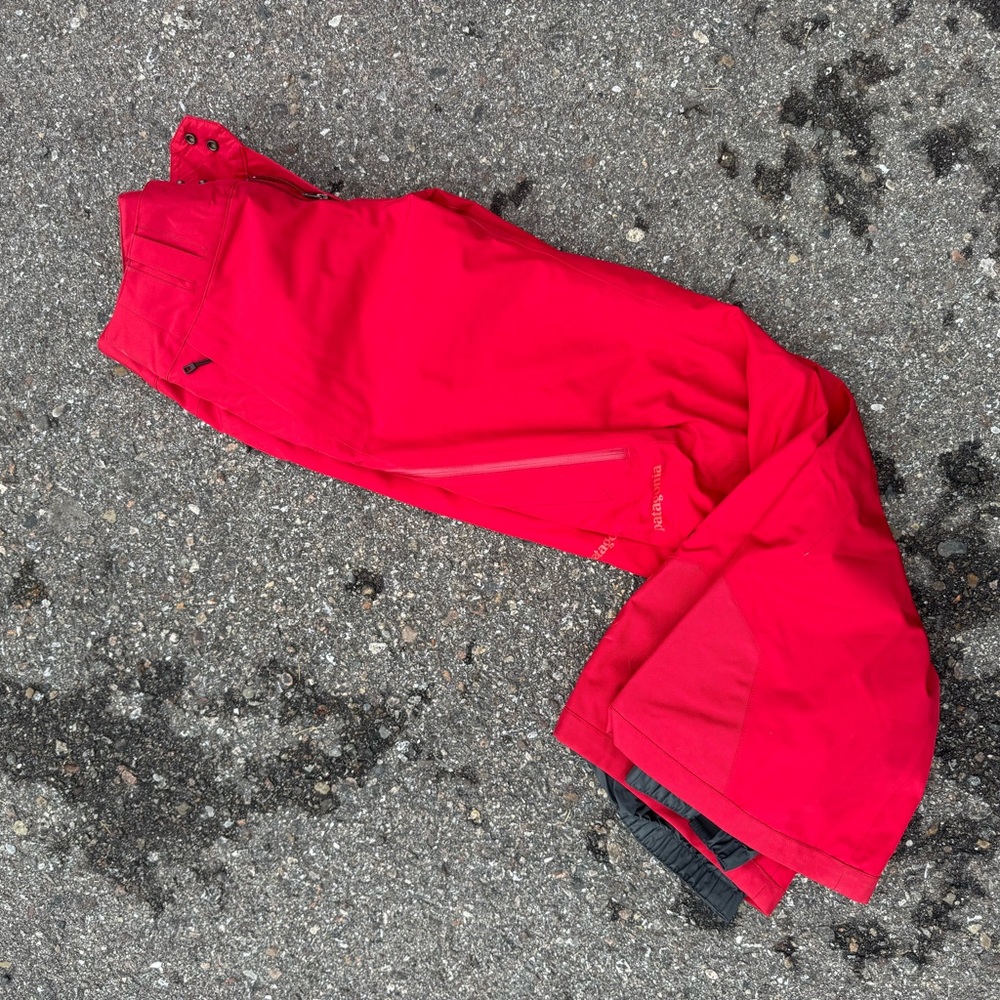 Patagonia Women's Red Snow Pants
